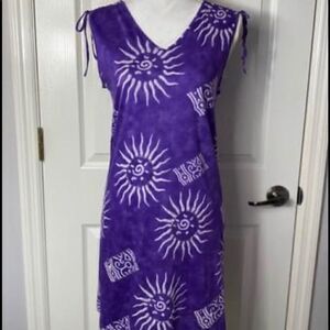 NWT CORAL BAY WOMENS Sunburst Leisure Dress SMALL